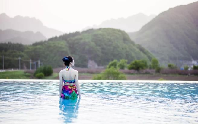 花溪沐温泉度假酒店旅游攻略！无边泳池日式温泉···太美了